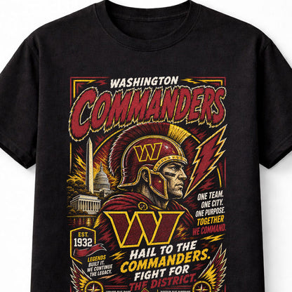 Washington Commanders NFL Warrior Football Fan Gift Unisex T-Shirt