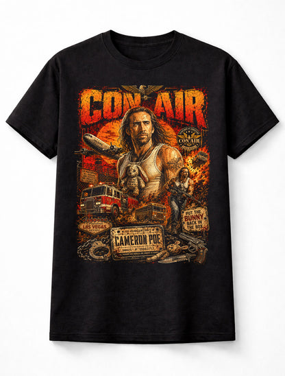Con Air Cameron Poe Nicolas Cage Action Movie Unisex T-Shirt