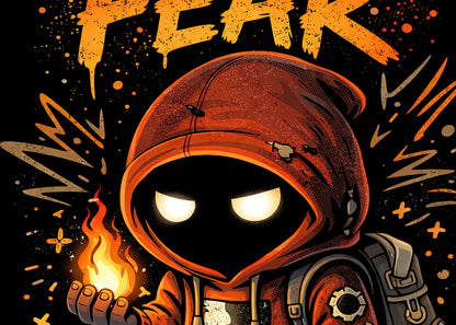 Control the Fear T Shirt Gothic Cartoon Courage Punk Unisex Graphic Tee