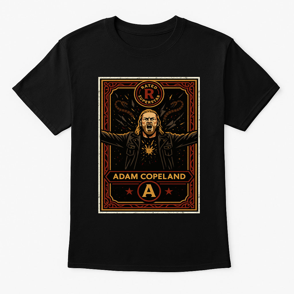 Adam Copeland Edge Rated R Superstar Unisex T-Shirt Retro Wrestling Tee