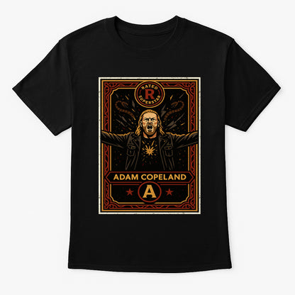 Adam Copeland Edge Rated R Superstar Unisex T-Shirt Retro Wrestling Tee
