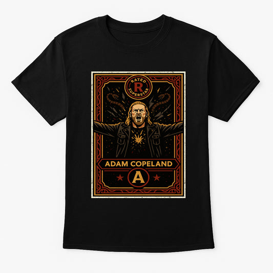 Adam Copeland Edge Rated R Superstar Unisex T-Shirt Retro Wrestling Tee