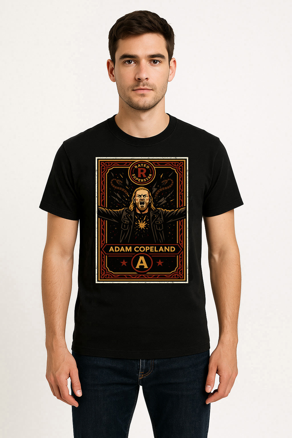 Adam Copeland Edge Rated R Superstar Unisex T-Shirt Retro Wrestling Tee