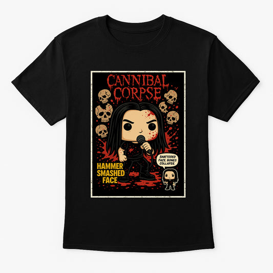 Cannibal Corpse Hammer Smashed Death Metal Funko Pop Style Unisex T-Shirt