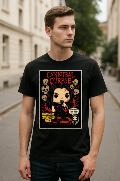 Cannibal Corpse Hammer Smashed Death Metal Funko Pop Style Unisex T-Shirt