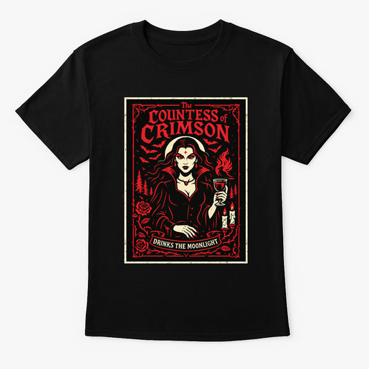 Countess of Crimson Vampire Adult & Kids Unisex T-Shirt