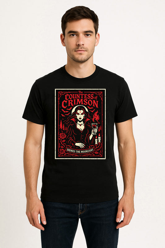 Countess of Crimson Vampire Adult & Kids Unisex T-Shirt