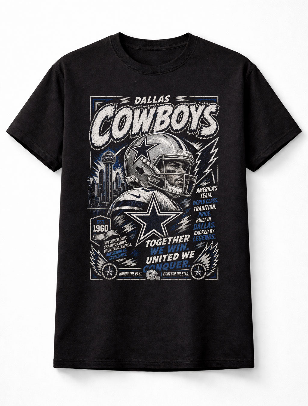 Dallas Cowboys NFL Football Fan Gift America's Team Unisex T-Shirt