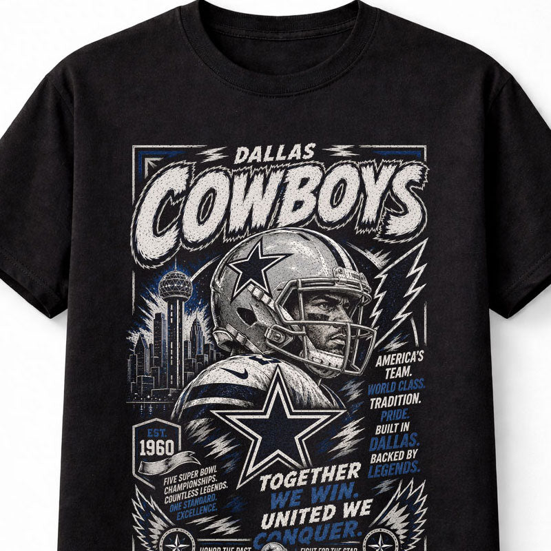Dallas Cowboys NFL Football Fan Gift America's Team Unisex T-Shirt