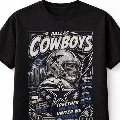 Dallas Cowboys NFL Football Fan Gift America's Team Unisex T-Shirt