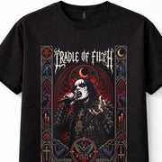 Cradle of Filth Dani Filth Gothic Extreme Metal Band Music Unisex T-Shirt