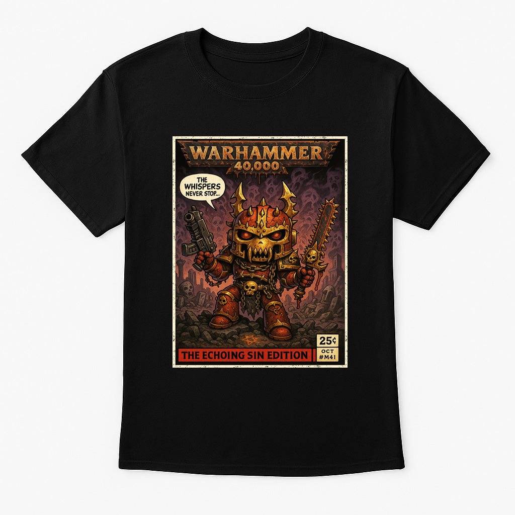 Warhammer 40K Chaos Space Marine Khorne Berserker Echoing Sin Adults & Kids Unisex T-Shirt