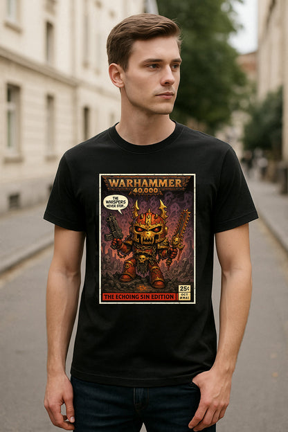 Warhammer 40K Chaos Space Marine Khorne Berserker Echoing Sin Adults & Kids Unisex T-Shirt