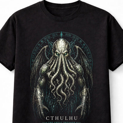 Cthulhu Lovecraft Cosmic Horror Eldritch Monster Unisex T-Shirt