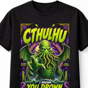 Cthulhu Cosmic Horror Lovecraft Monster Tentacle Graphic Unisex T-Shirt