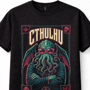 Cthulhu Sunglasses Lovecraft Cosmic Horror Tentacle Monster Unisex T-Shirt