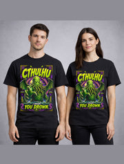Cthulhu Cosmic Horror Lovecraft Monster Tentacle Graphic Unisex T-Shirt