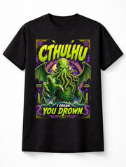 Cthulhu Cosmic Horror Lovecraft Monster Tentacle Graphic Unisex T-Shirt