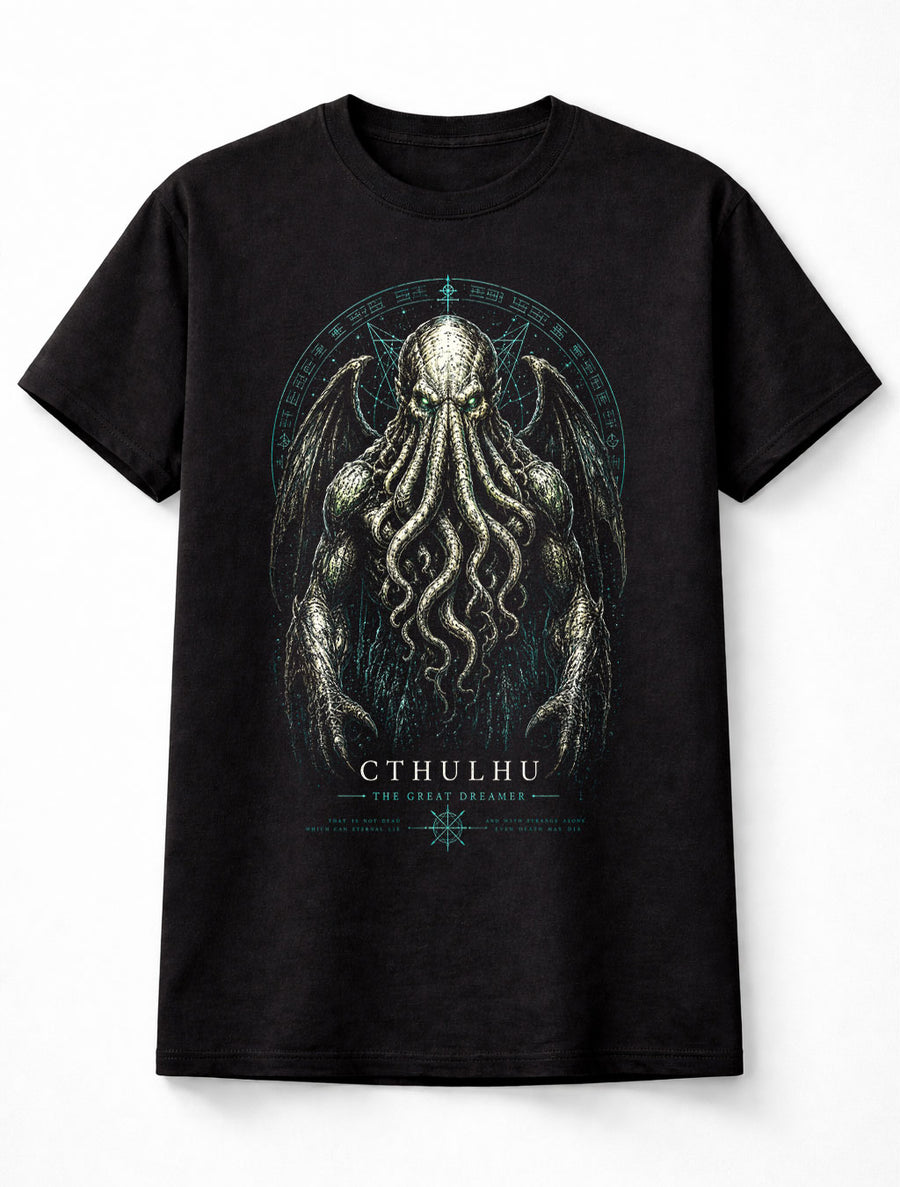 Cthulhu Lovecraft Cosmic Horror Eldritch Monster Unisex T-Shirt