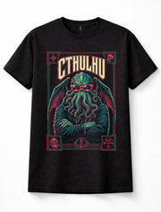 Cthulhu Sunglasses Lovecraft Cosmic Horror Tentacle Monster Unisex T-Shirt