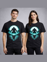 Cthulhu Cosmic Horror Lovecraft Monster Moon Graphic Unisex T-Shirt