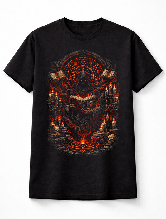 Occult Cultist Ritual Dark Magic Gothic Graphic Unisex T-Shirt