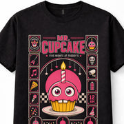 Five Nights at Freddy's Mr. Cupcake Animatronic Horror Game Unisex T-Shirt