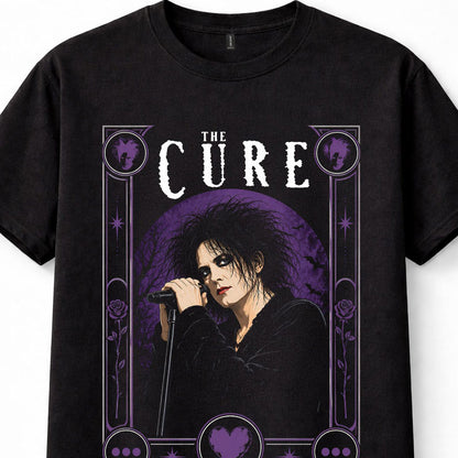 The Cure Robert Smith Gothic Rock Post Punk Alternative Music Unisex T-Shirt