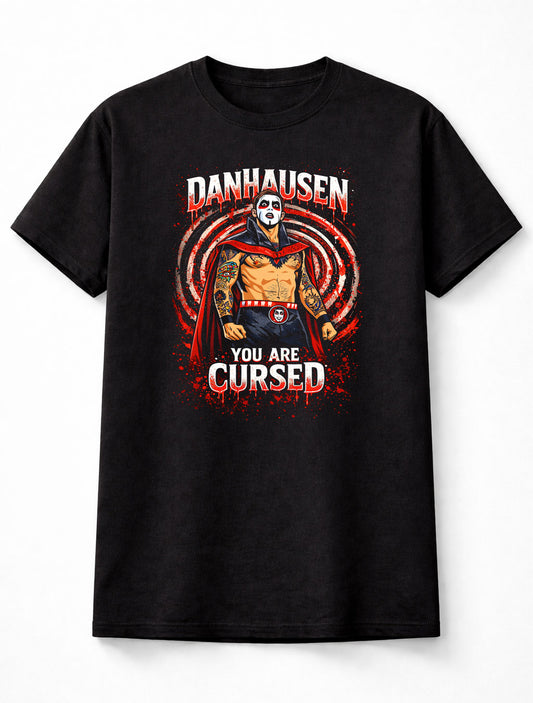 Danhausen You Are Cursed WWE Wrestling Adults & Kids Unisex T-Shirt