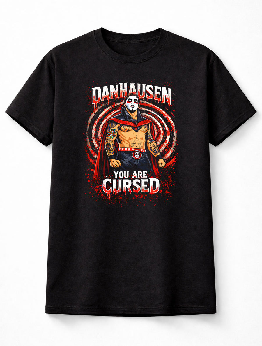 Danhausen You Are Cursed WWE Wrestling Adults & Kids Unisex T-Shirt