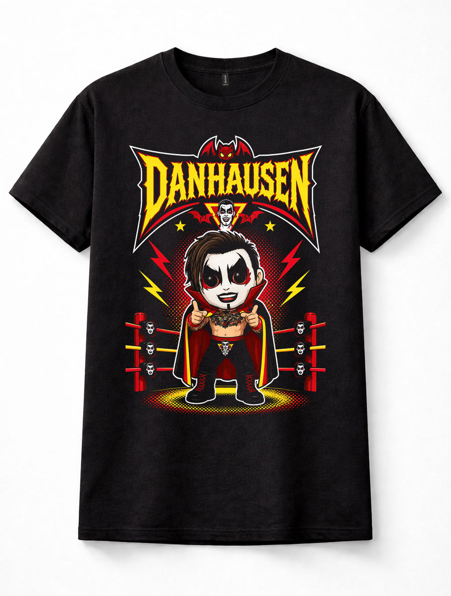 Danhausen WWE Very Nice Very Evil Wrestling Demon Pop Unisex T-Shirt