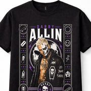 Darby Allin AEW Wrestling Skull Face Paint Skateboard Icon Unisex T-Shirt