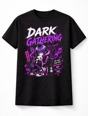 Dark Gathering Anime Horror Gothic Ghost Spirit Graphic Adults & Kids Unisex T-Shirt