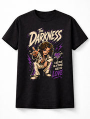 The Darkness I Believe In A Thing Called Love Graphic T-Shirt Classic Rock Band Music Fan Tee Glam Rock Adult & Kids Unisex T-Shirt