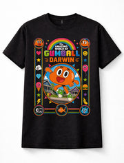 The Amazing World of Gumball Darwin Cartoon Graphic Tee Unisex T-Shirt