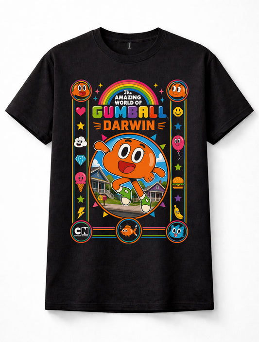 The Amazing World of Gumball Darwin Cartoon Graphic Tee Unisex T-Shirt