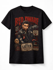 Red Dwarf Dave Lister Sci-Fi Comedy TV Graphic Unisex T-Shirt