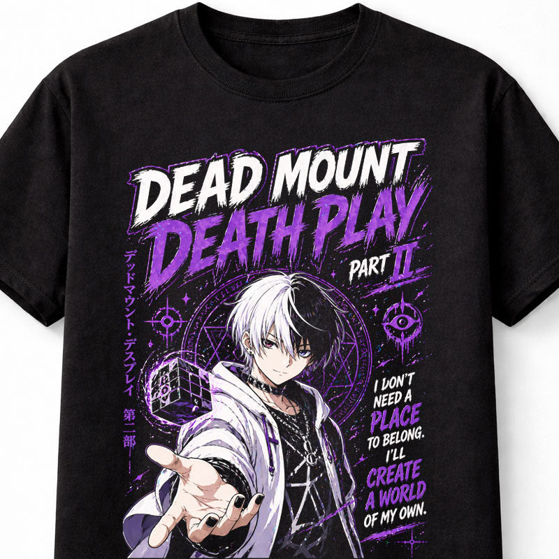 Dead Mount Death Play Anime Polka Shinoyama Graphic Cotton Adults & Kids Unisex T-Shirt