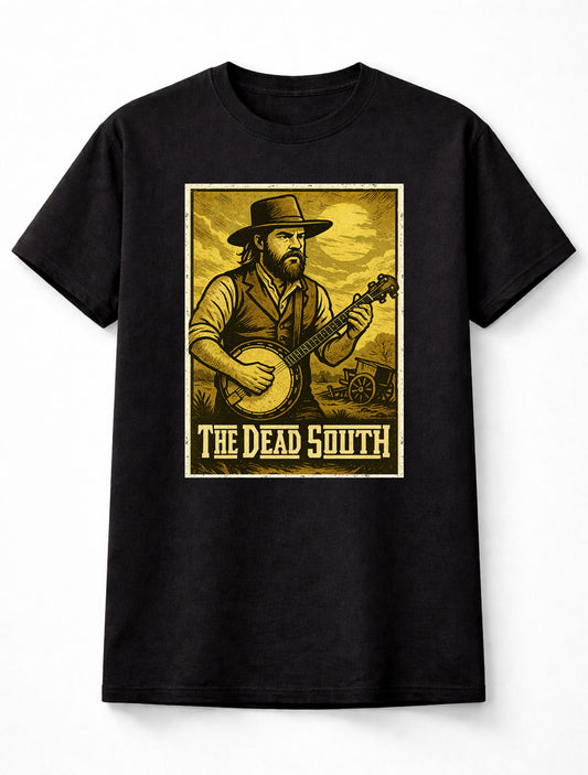 The Dead South T-Shirt Folk Bluegrass Band Unisex Black Graphic Tee