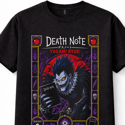 Death Note Ryuk Shinigami Anime Manga Gothic Horror Black Unisex T-Shirt