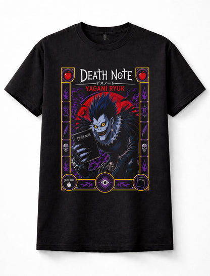 Death Note Ryuk Shinigami Anime Manga Gothic Horror Black Unisex T-Shirt