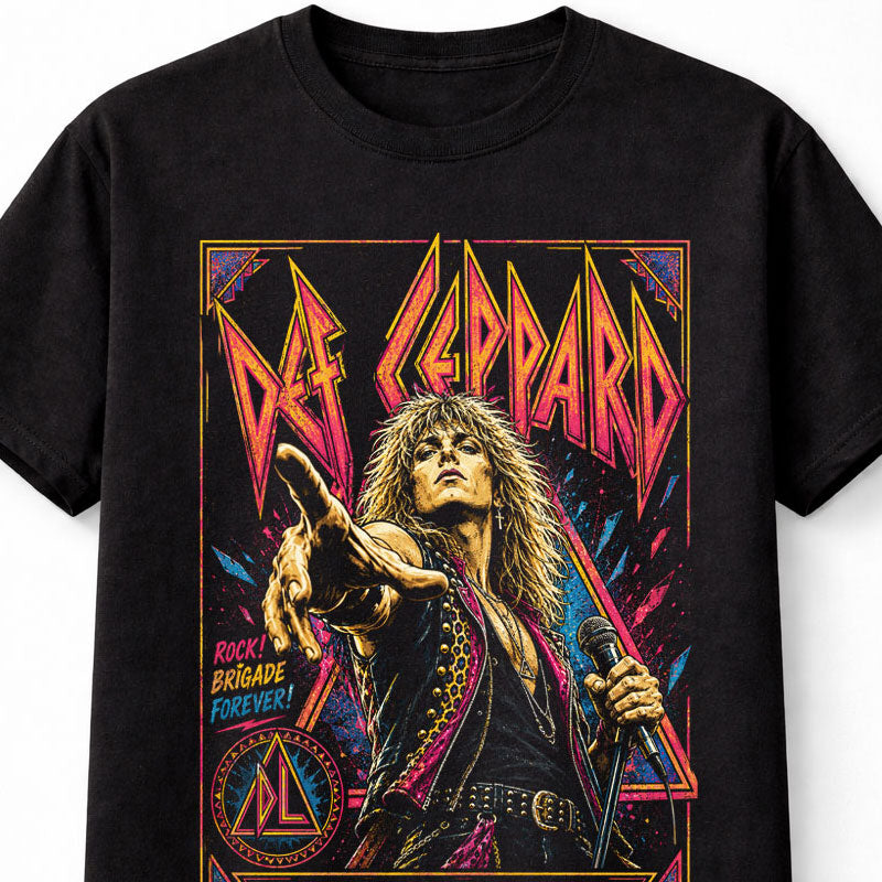 Def Leppard Joe Elliott Love Bites Rock Graphic Unisex T-Shirt