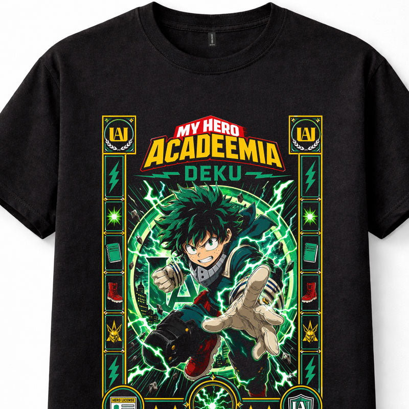 My Hero Academia Deku Izuku Midoriya Anime Graphic Unisex T-Shirt