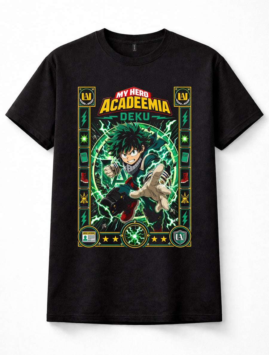 My Hero Academia Deku Izuku Midoriya Anime Graphic Unisex T-Shirt