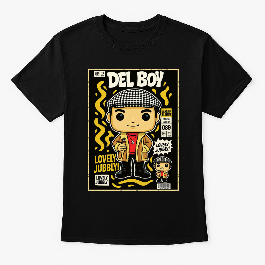 Only Fools and Horses Del Boy Derek Trotter Lovely Jubbly Classic British Comedy Adults & Kids Unisex T-Shirt
