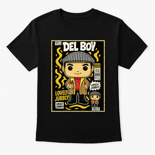 Only Fools and Horses Del Boy Derek Trotter Lovely Jubbly Classic British Comedy Adults & Kids Unisex T-Shirt