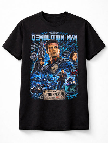 Demolition Man John Spartan Sylvester Stallone Movie Unisex T-Shirt