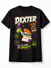 Dexter Laboratory Genius Cartoon Science Quote Graphic Unisex T-Shirt