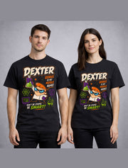Dexter Laboratory Genius Cartoon Science Quote Graphic Unisex T-Shirt
