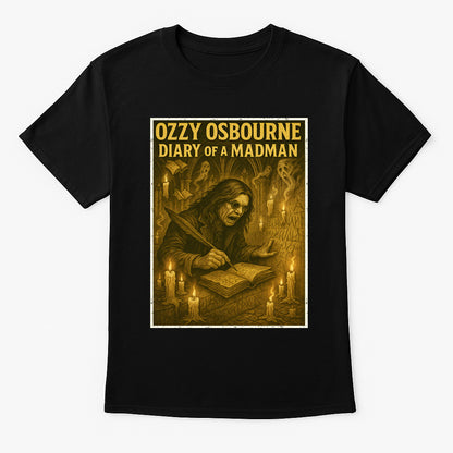 Ozzy Osbourne Diary of a Madman Unisex T-Shirt Classic Heavy Metal Tee